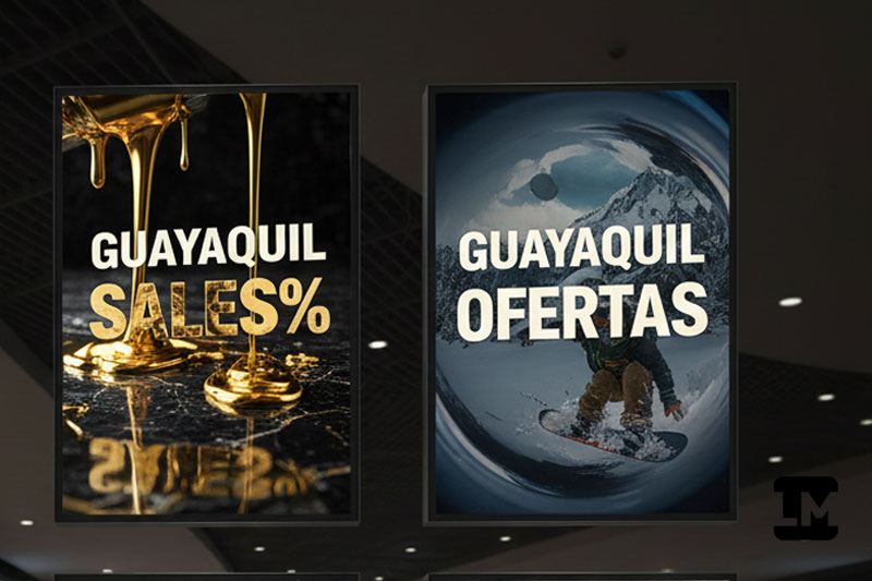 Letreros luminosos Guayaquil - Letras, Displays, caracteres y mensajes LED luminosos para tu publicidad